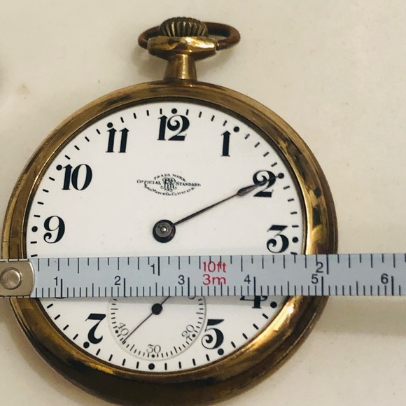 Accessories Antique Official Standard Railroad Ball Watch Cocleveland